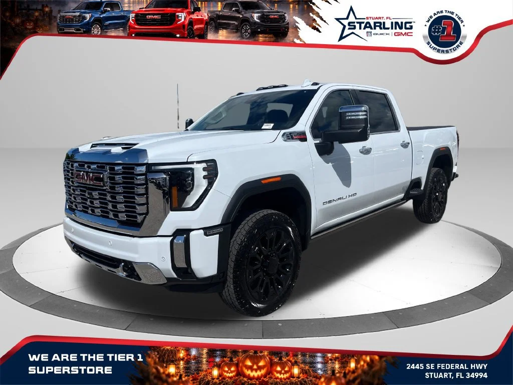 New 2026 Glacier White Tricoat GMC Denali image 1