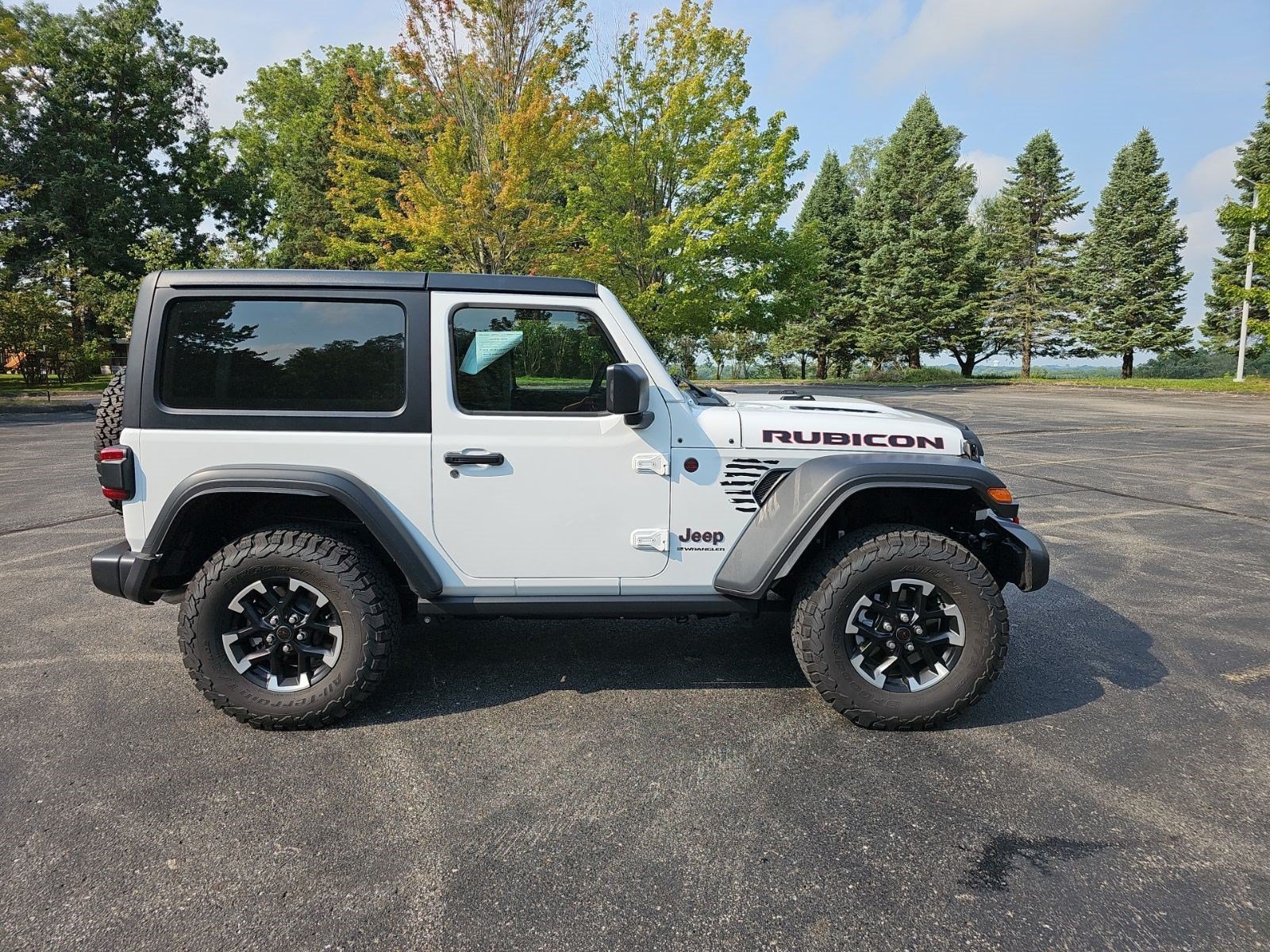 Certified Used 2026 Bright White Clearcoat Jeep Rubicon image 6