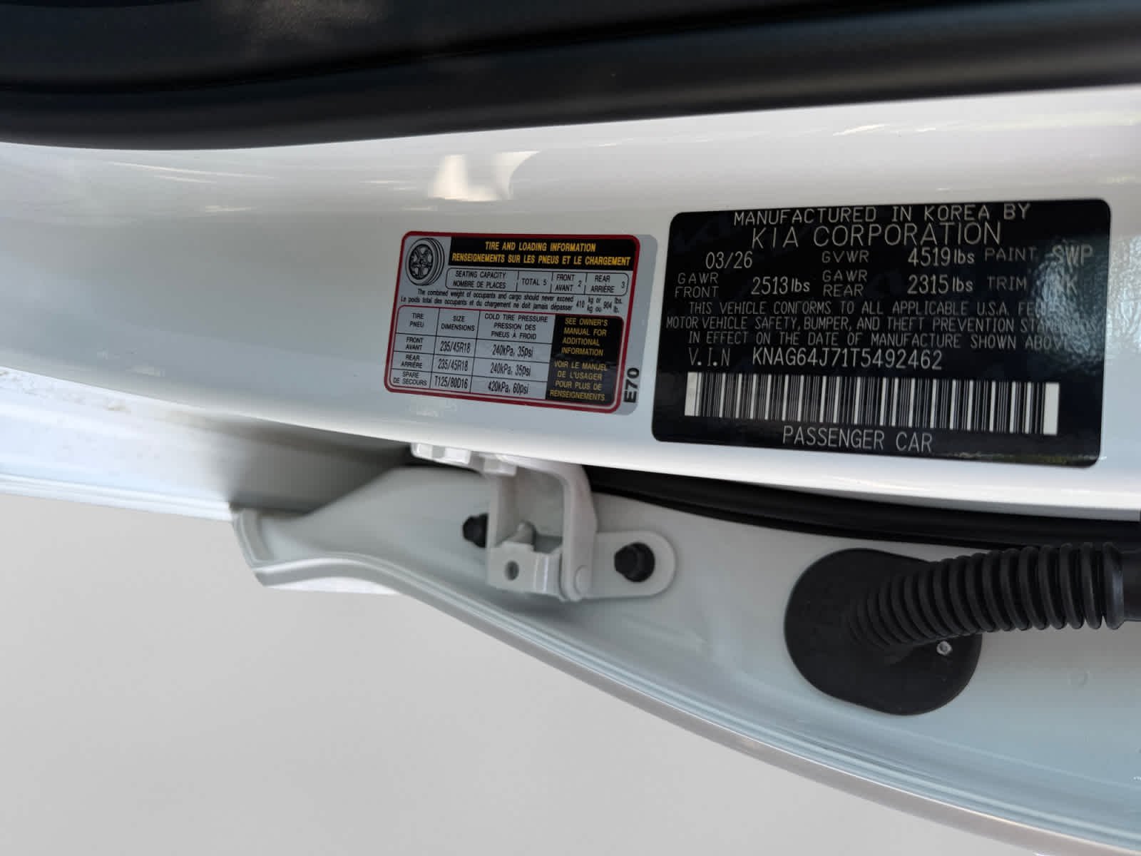 New 2026 Snow White Pearl Kia GT-Line AWD image 25