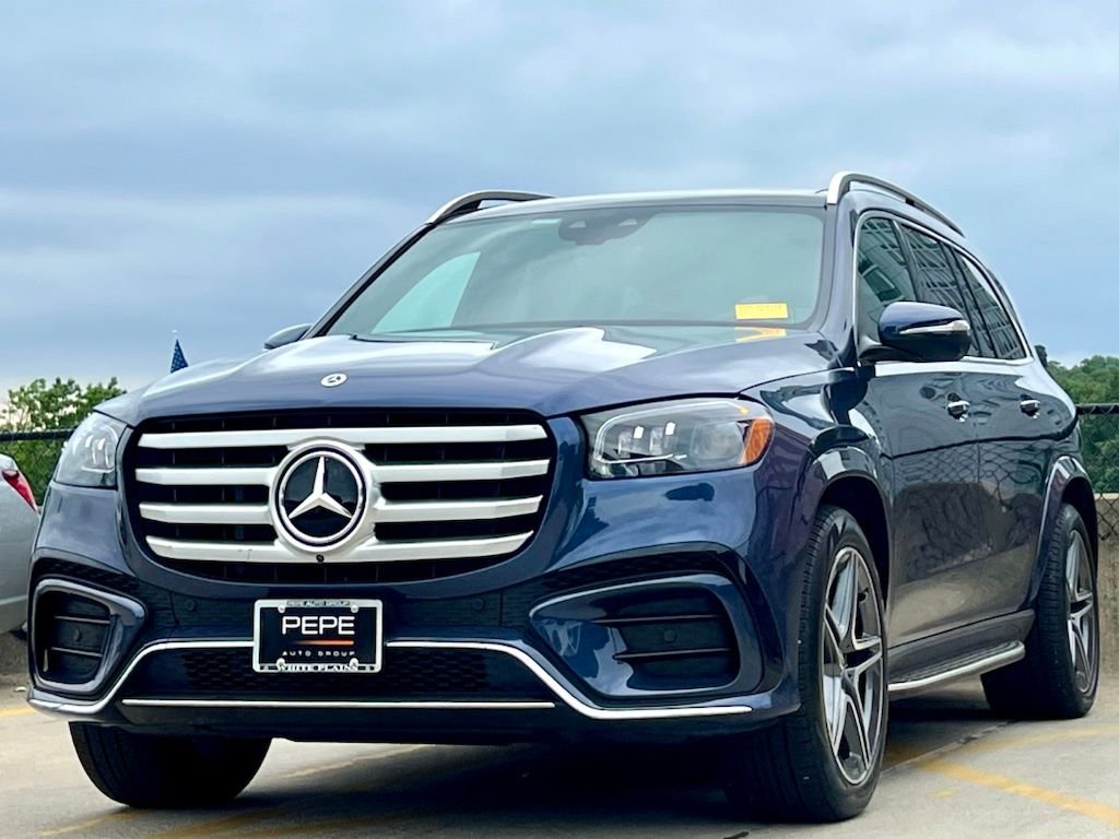 Certified Used 2024 Blue Mercedes-Benz GLS 450 image 4