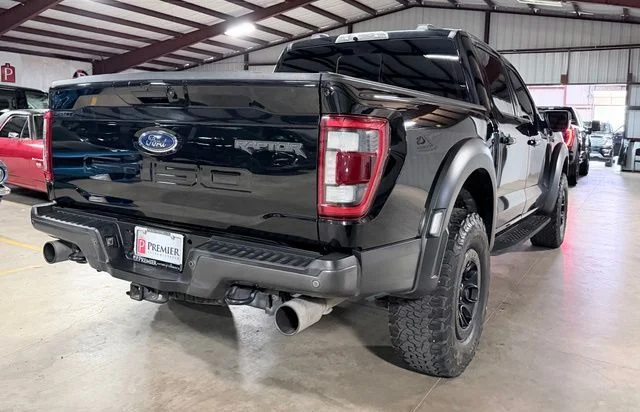 Used 2022 Black Ford Raptor image 3