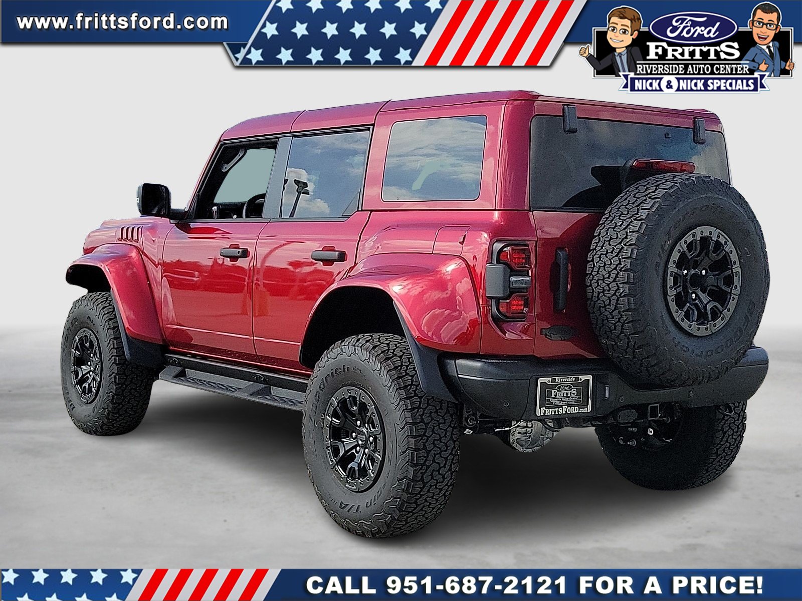 New 2026 Ruby Red Metallic Tinted Clearcoat Ford Raptor® image 2
