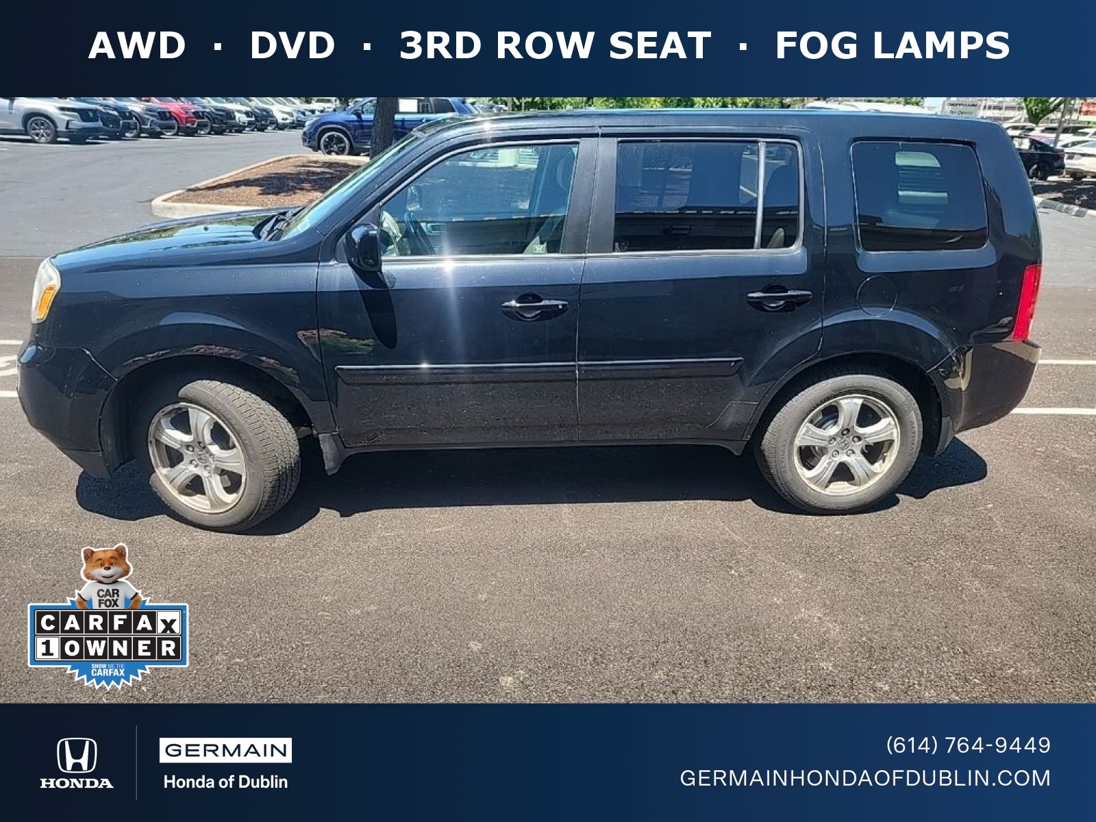 2012 Honda Pilot EX-L 4WD w/ RES's photo
