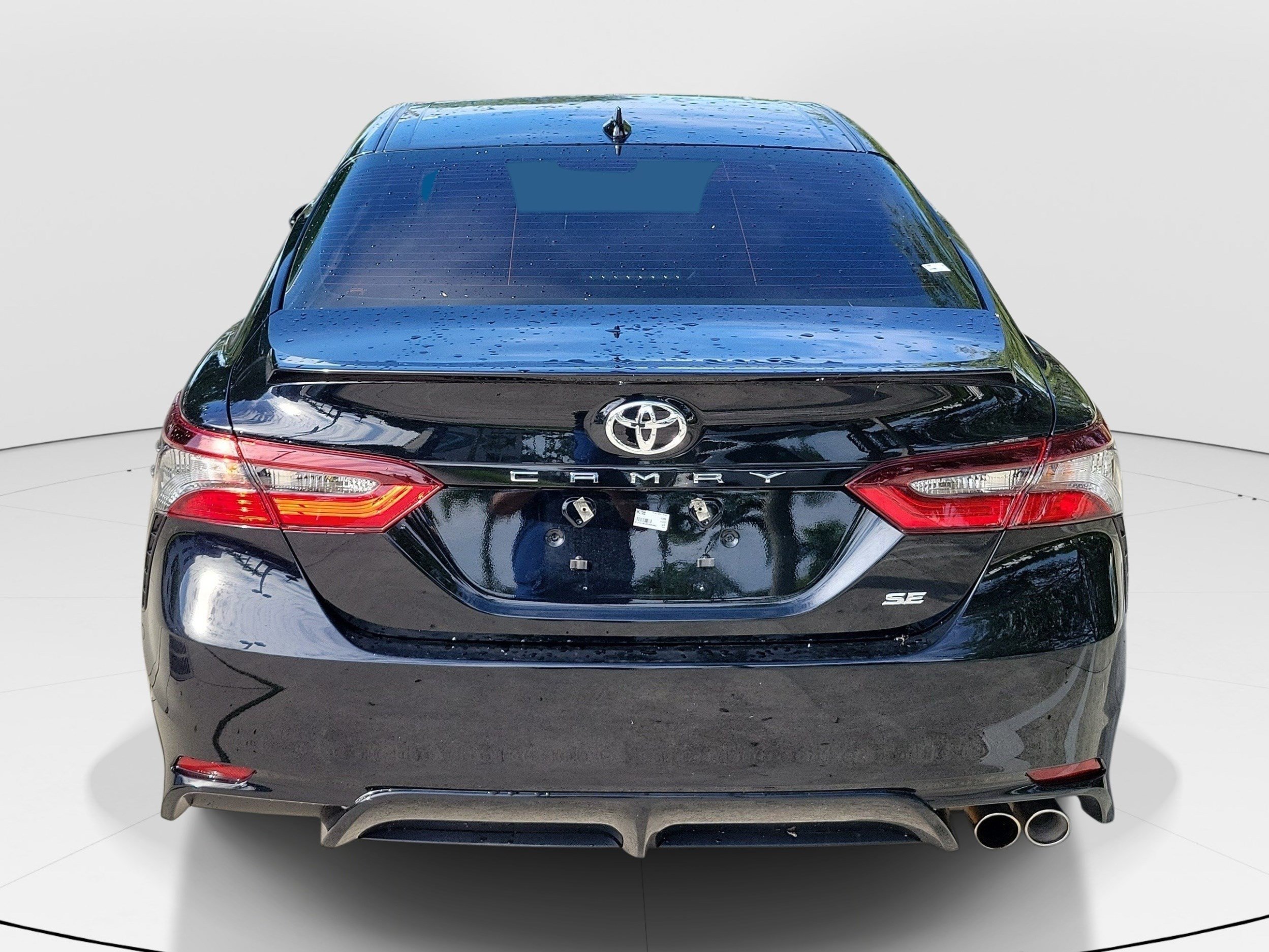 Used 2024 Midnight Black Metallic Toyota SE image 6