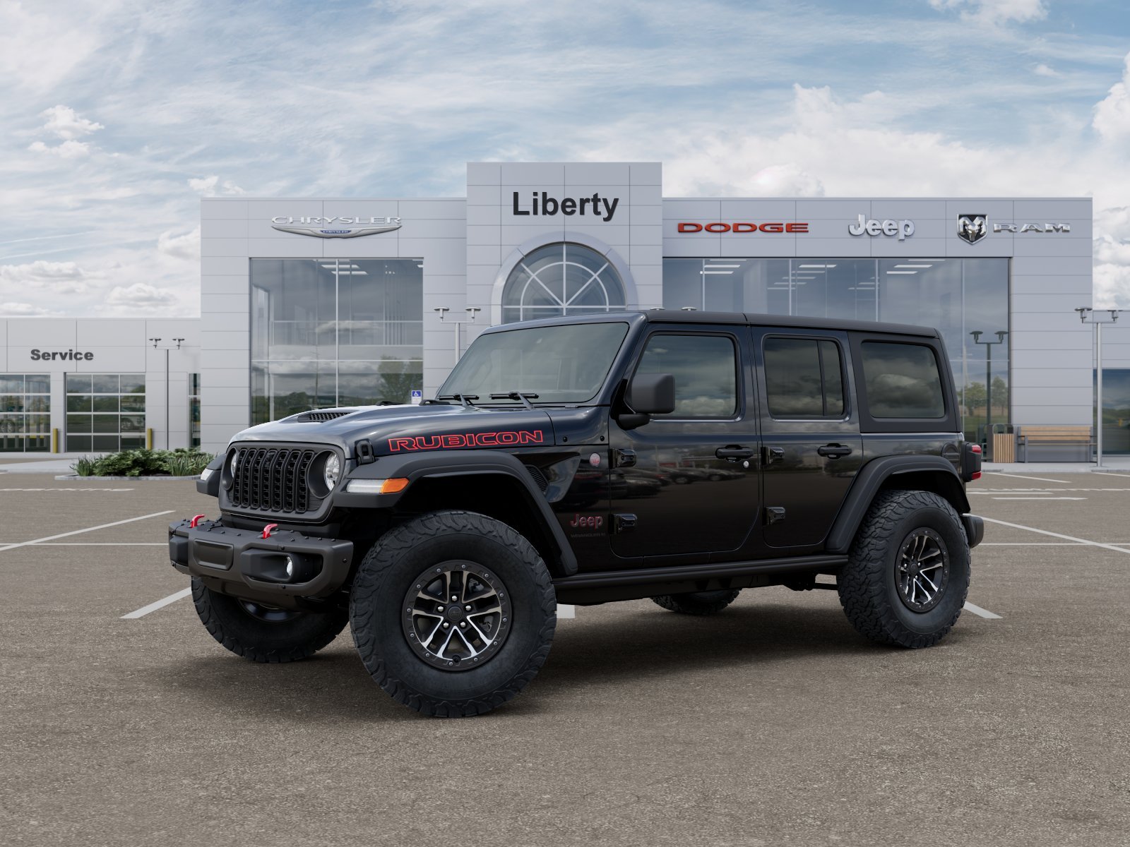 New 2026 Black Clearcoat Jeep Rubicon image 36