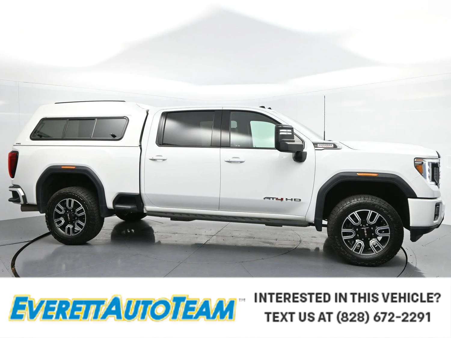 Used 2021 SUMMIT WHITE GMC AT4 image 1
