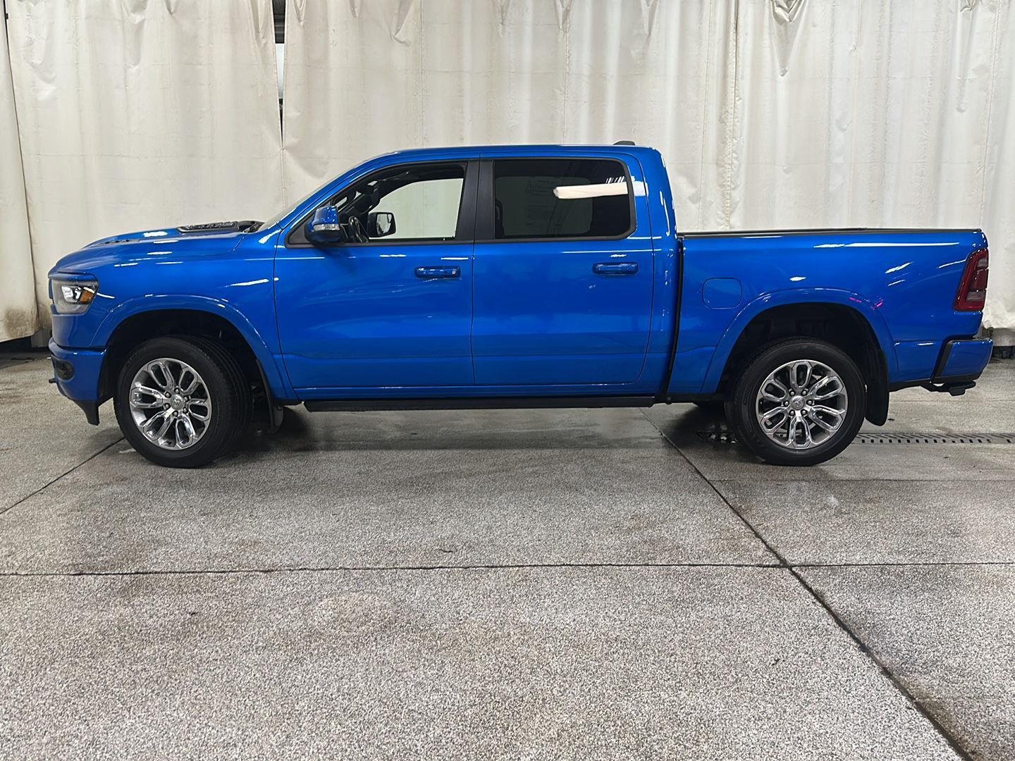 Used 2022 RAM Ram 1500 Pickup Laramie with VIN 1C6SRFJT8NN307279 for sale in Waconia, Minnesota