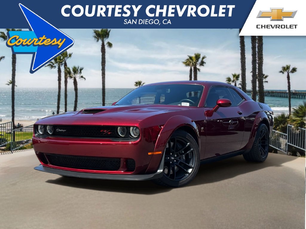 Used 2021 Red Dodge R/T Scat Pack Widebody image 1