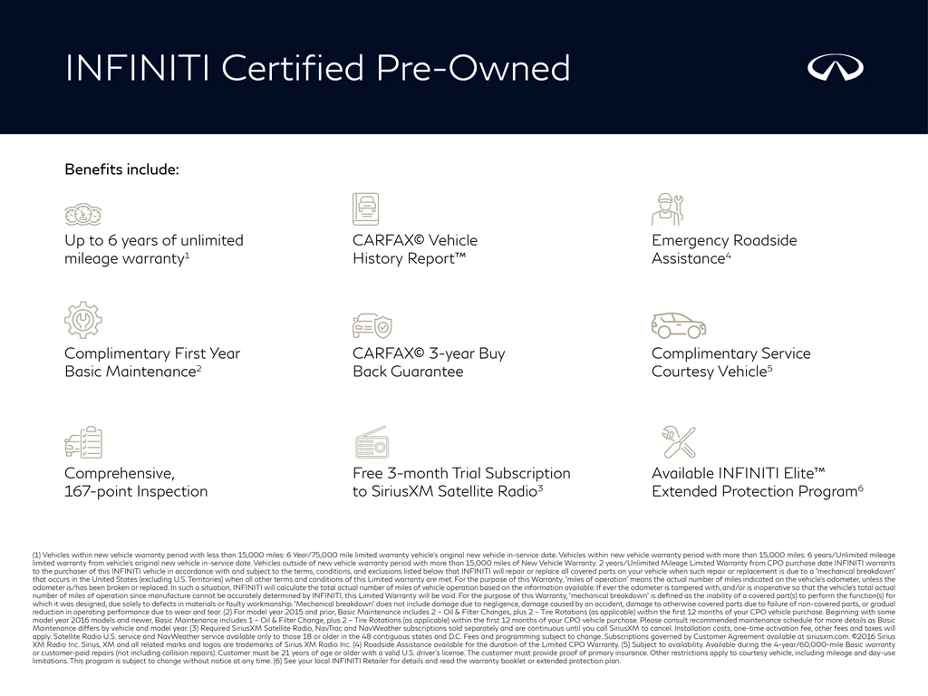 Certified Used 2024 White INFINITI LUXE image 2