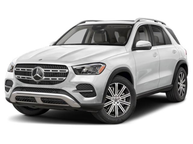 Used 2025 Polar White Mercedes-Benz GLE 450e 4MATIC® SUV image 1
