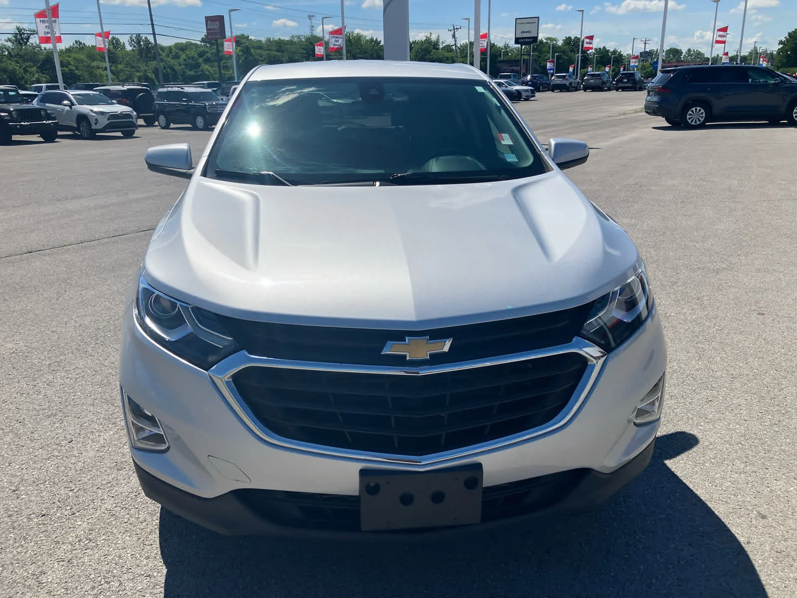 Used 2021 Silver Ice Metallic Chevrolet LT image 2