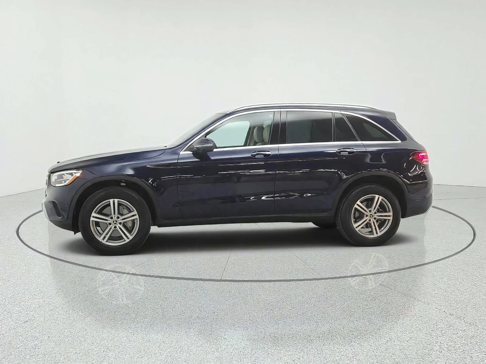 Certified Used 2022 Lunar Blue Metallic Mercedes-Benz GLC 300 SUV image 8