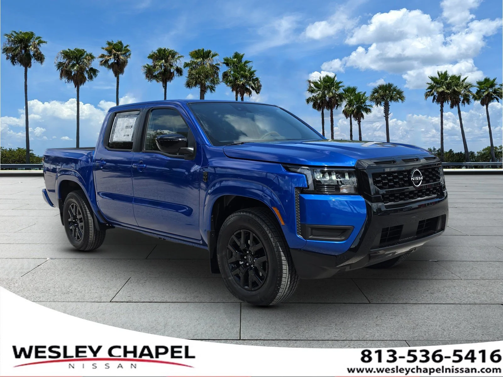 New 2026 Bluestone Pearl Nissan Crew Cab SV image 1
