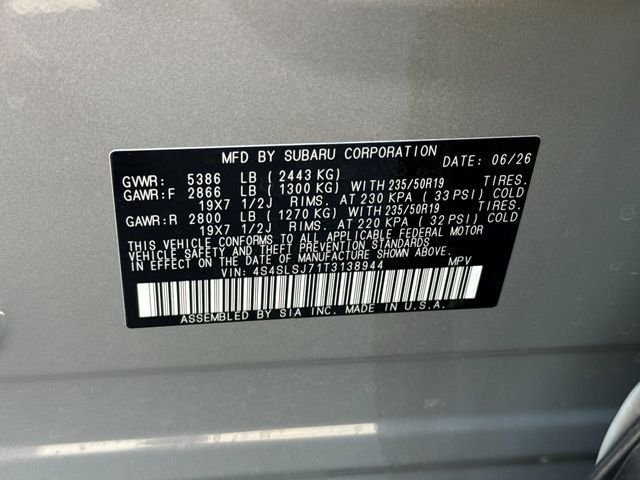 New 2026 RIVER ROCK PEARL Subaru Sport Hybrid image 39