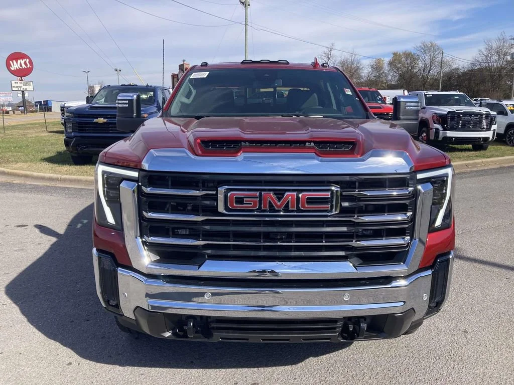 New 2026 Volcanic Red Tintcoat GMC SLT image 9