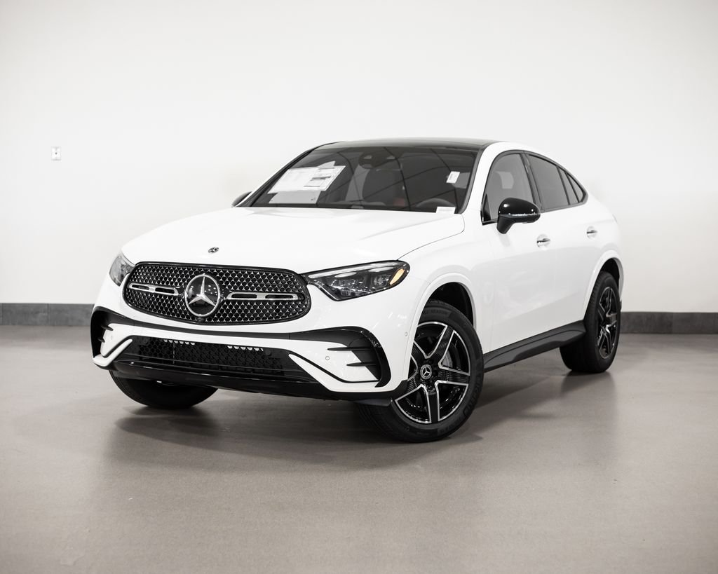 New 2027 Polar White Mercedes-Benz GLC 300 Coupe image 1