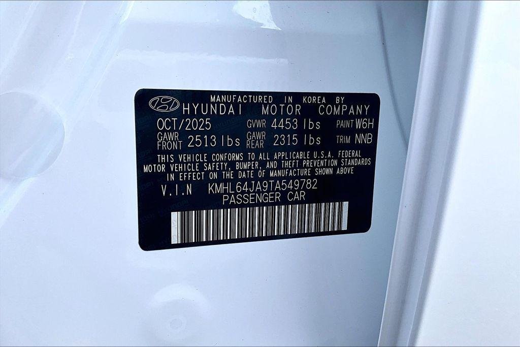New 2026 Serenity White Hyundai SEL Sport image 15
