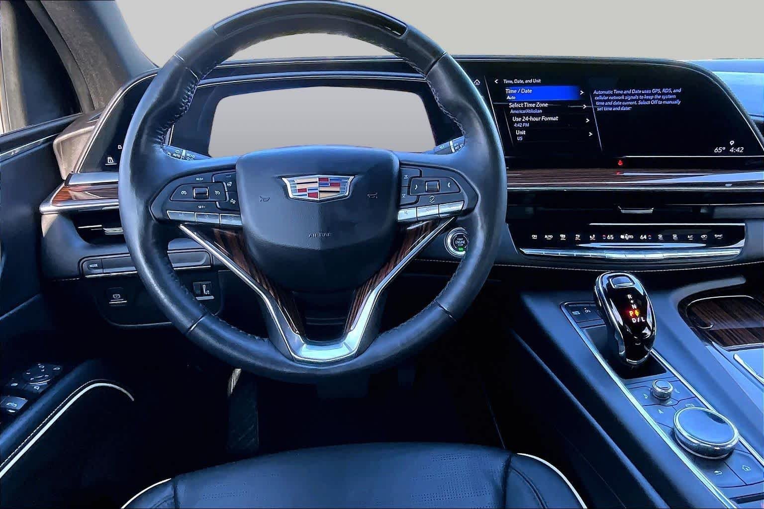 Used 2023 Crystal White Tricoat Cadillac RWD Premium Luxury image 6