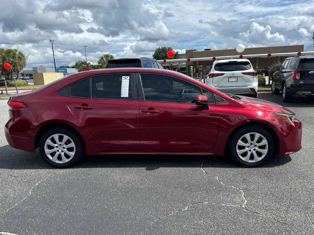 Used 2024 Red Toyota LE image 2