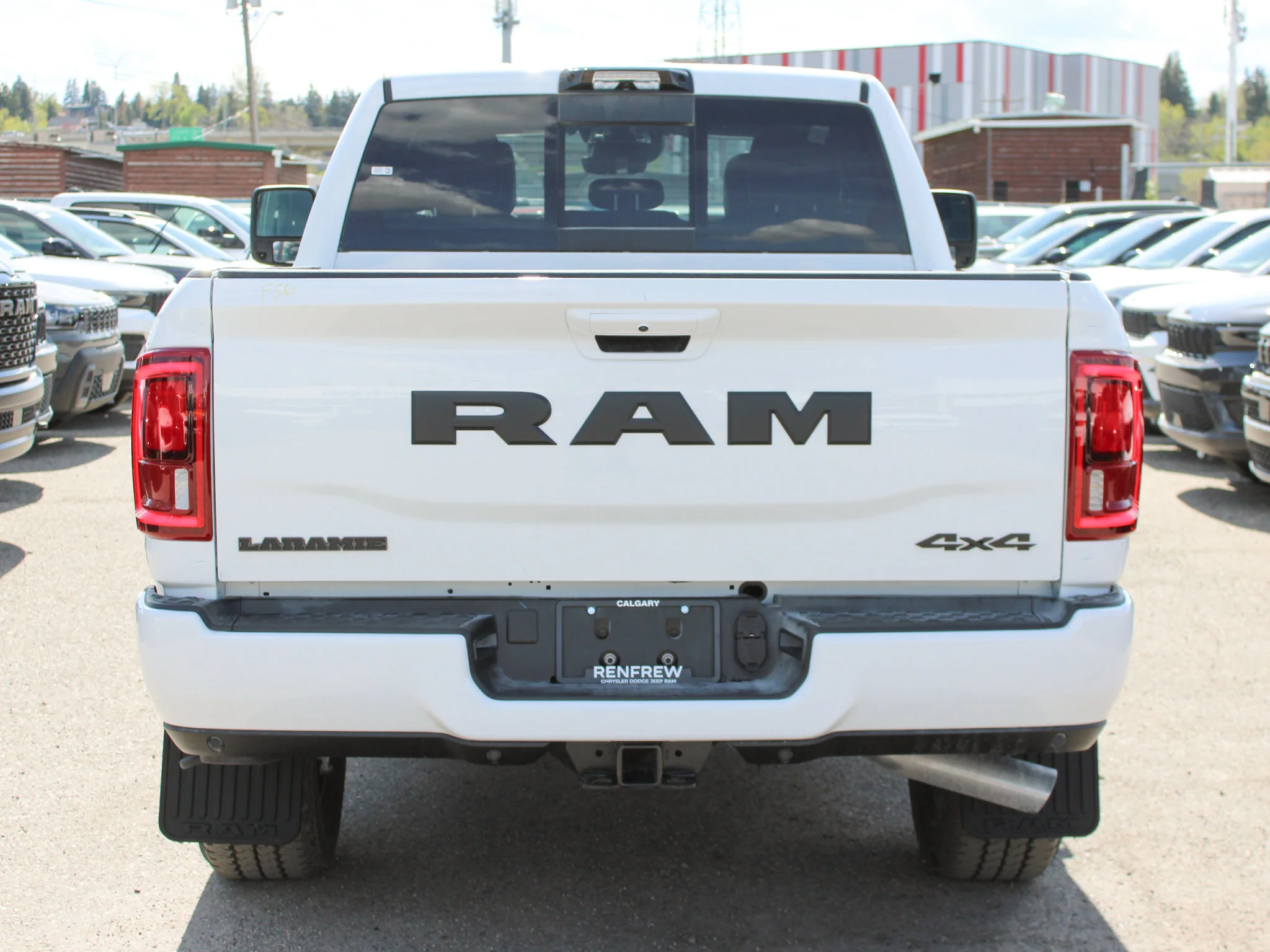 New 2026 White RAM Laramie* image 4