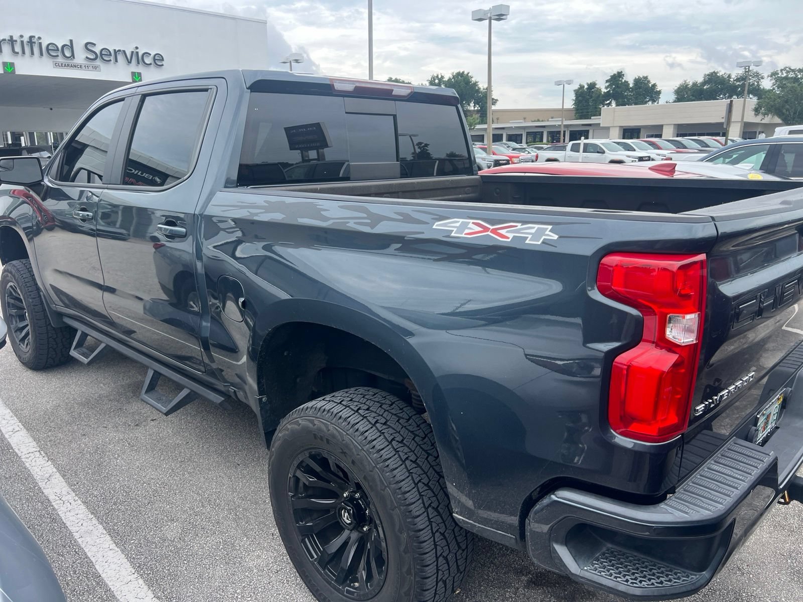 Used 2020 SHADOW GRAY METALLIC Chevrolet RST image 4