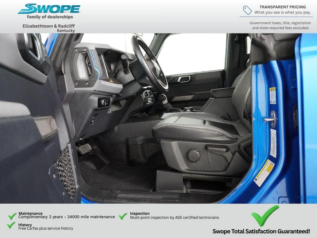Certified Used 2023 Velocity Blue Ford BLACK DIAMOND image 17