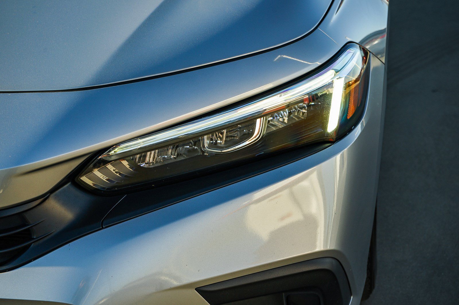 Used 2022 Lunar Silver Metallic Honda EX image 11