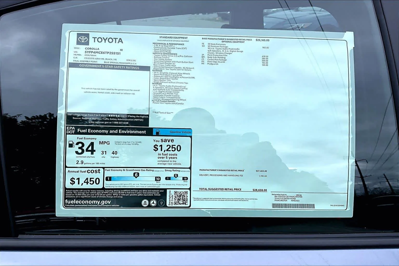 2026 Toyota Corolla SE - Photo 25