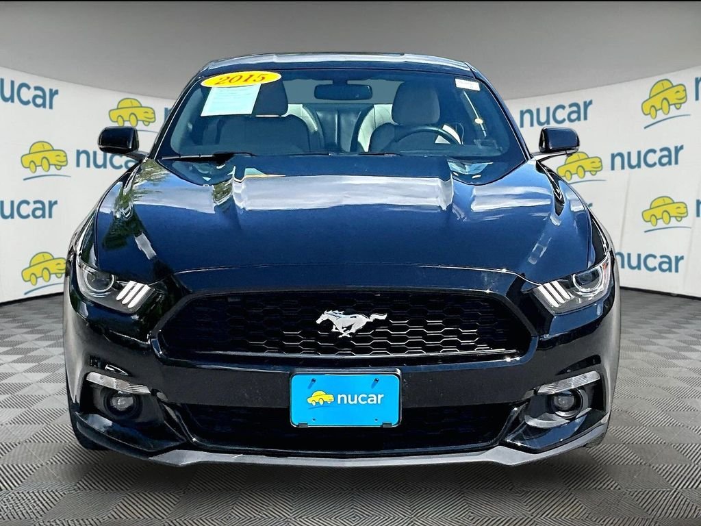 Used 2015 Ford Mustang EcoBoost Premium with VIN 1FA6P8TH5F5320616 for sale in Plymouth, NH