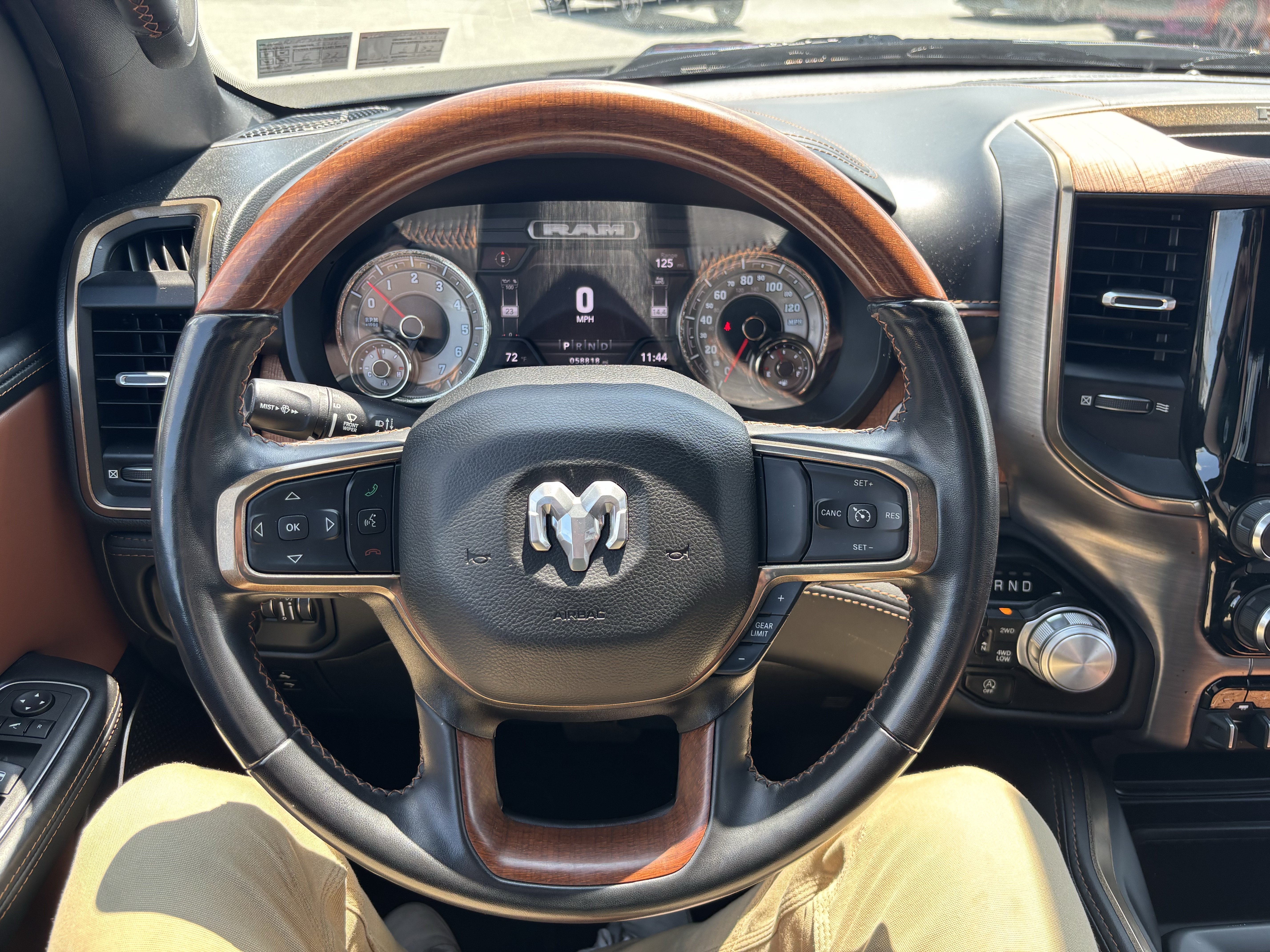 Used 2022 Patriot Blue Pearlcoat Ram Longhorn image 14
