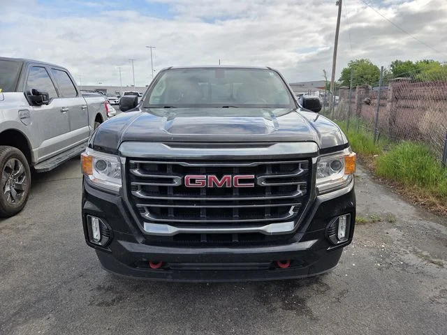 Used 2021 Black GMC AT4 w/Cloth image 2