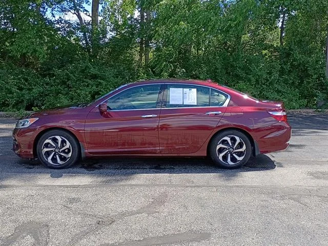 Used 2016 Basque Red Pearl II Honda EX-L V6 w/Navi w/Honda Sensing image 6