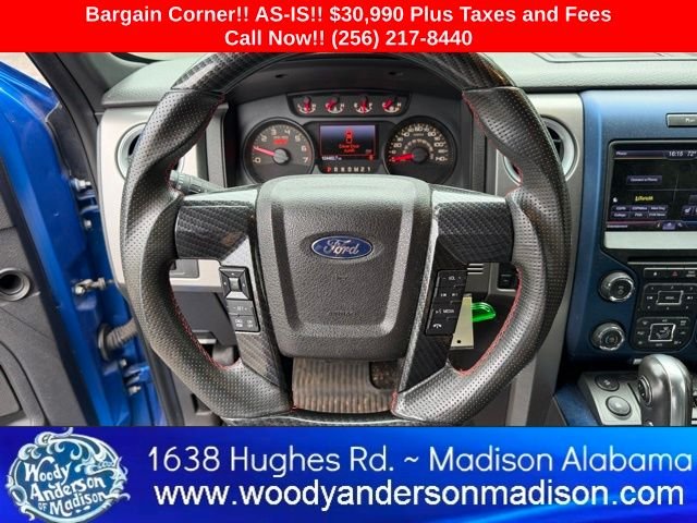 Used 2013 Blue Flame Metallic Ford SVT Raptor SUPERCHARGED image 13