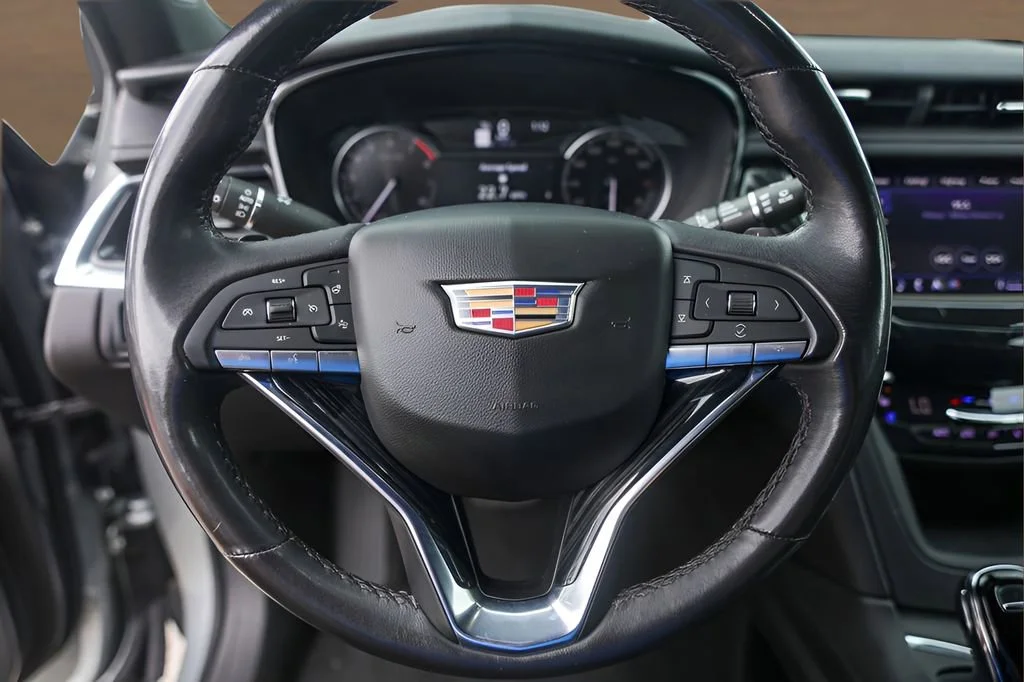 Used 2023 Argent Silver Metallic Cadillac Premium Luxury image 12