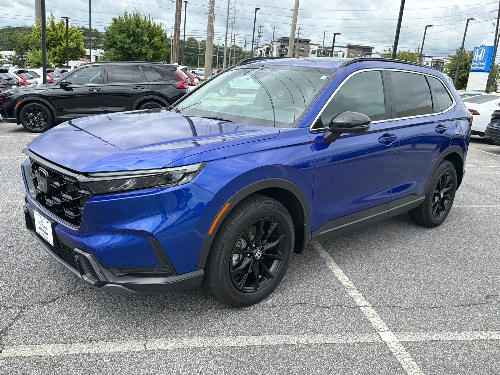 Used 2025 Canyon River Blue Metallic Honda Sport-L image 3