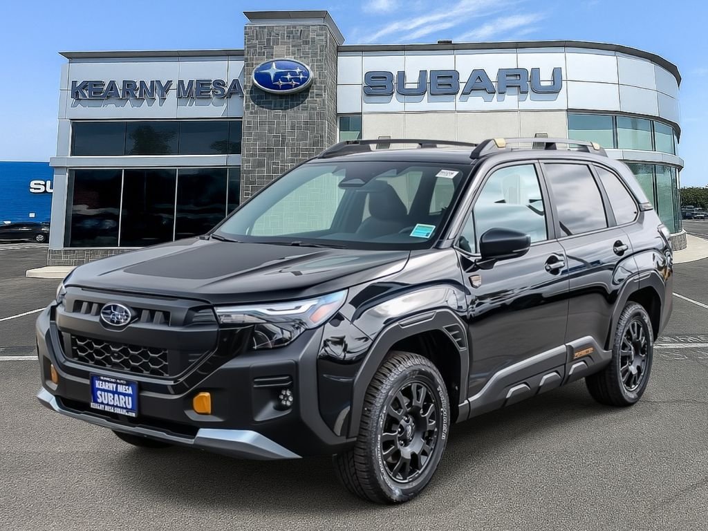 New 2026 CRYSTAL BLACK SILICA Subaru Wilderness image 3
