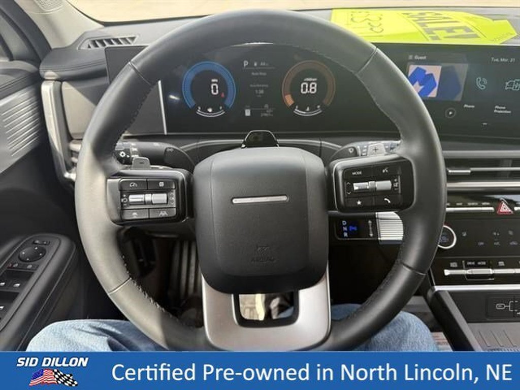 Used 2025 Shimmering Silver Metallic Hyundai SEL image 12