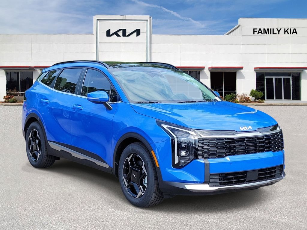 New 2026 Blue Kia EX image 1