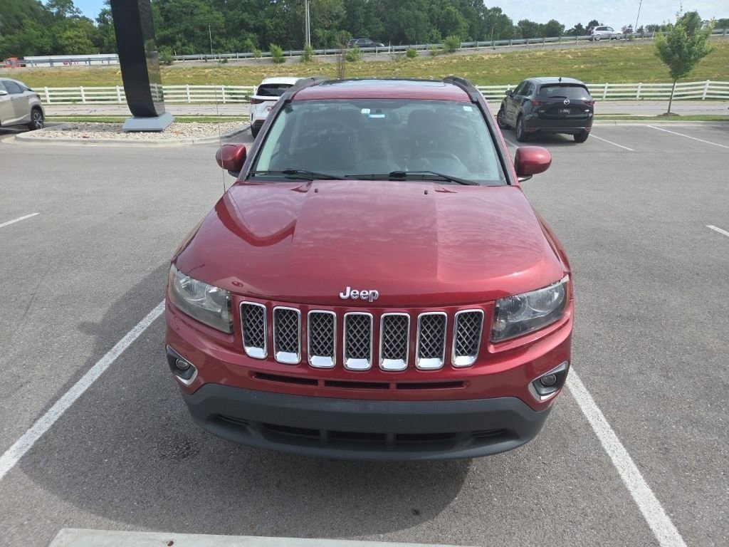 Used 2016 Deep Cherry Red Crystal Pearlcoat Jeep High Altitude Edition image 3