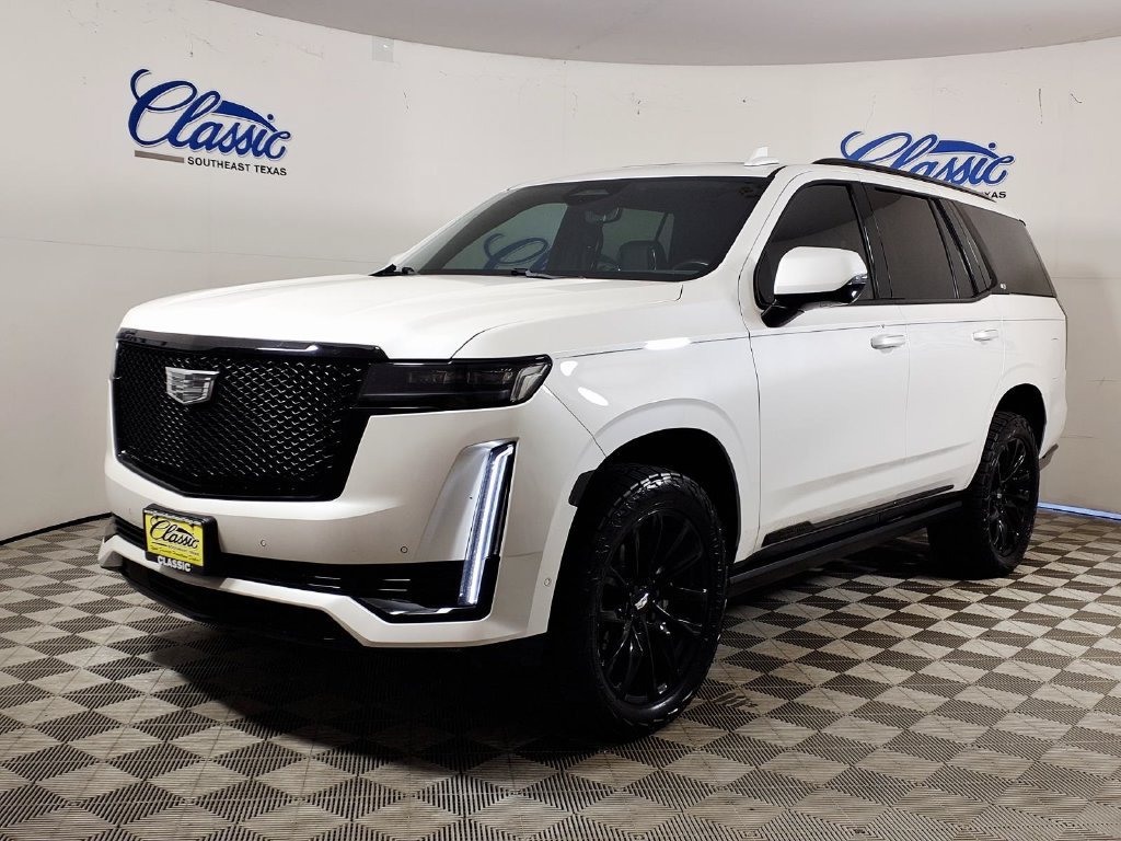 Used 2024 Crystal White Tricoat Cadillac Sport image 5