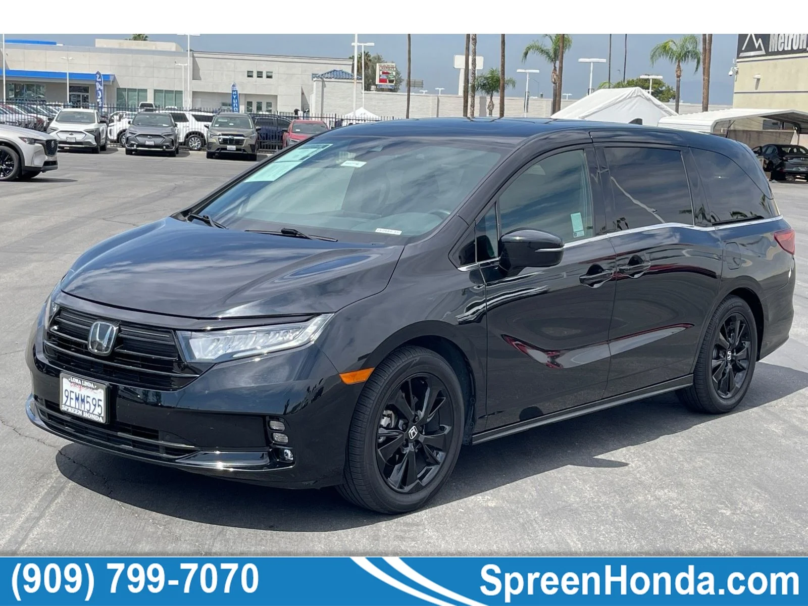 Certified Used 2023 Crystal Black Pearl Honda SPORT image 1