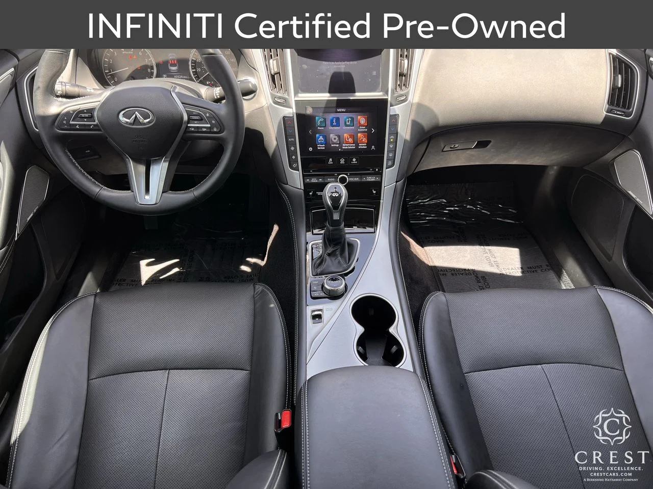 Certified Used 2023 Black Obsidian INFINITI LUXE image 11