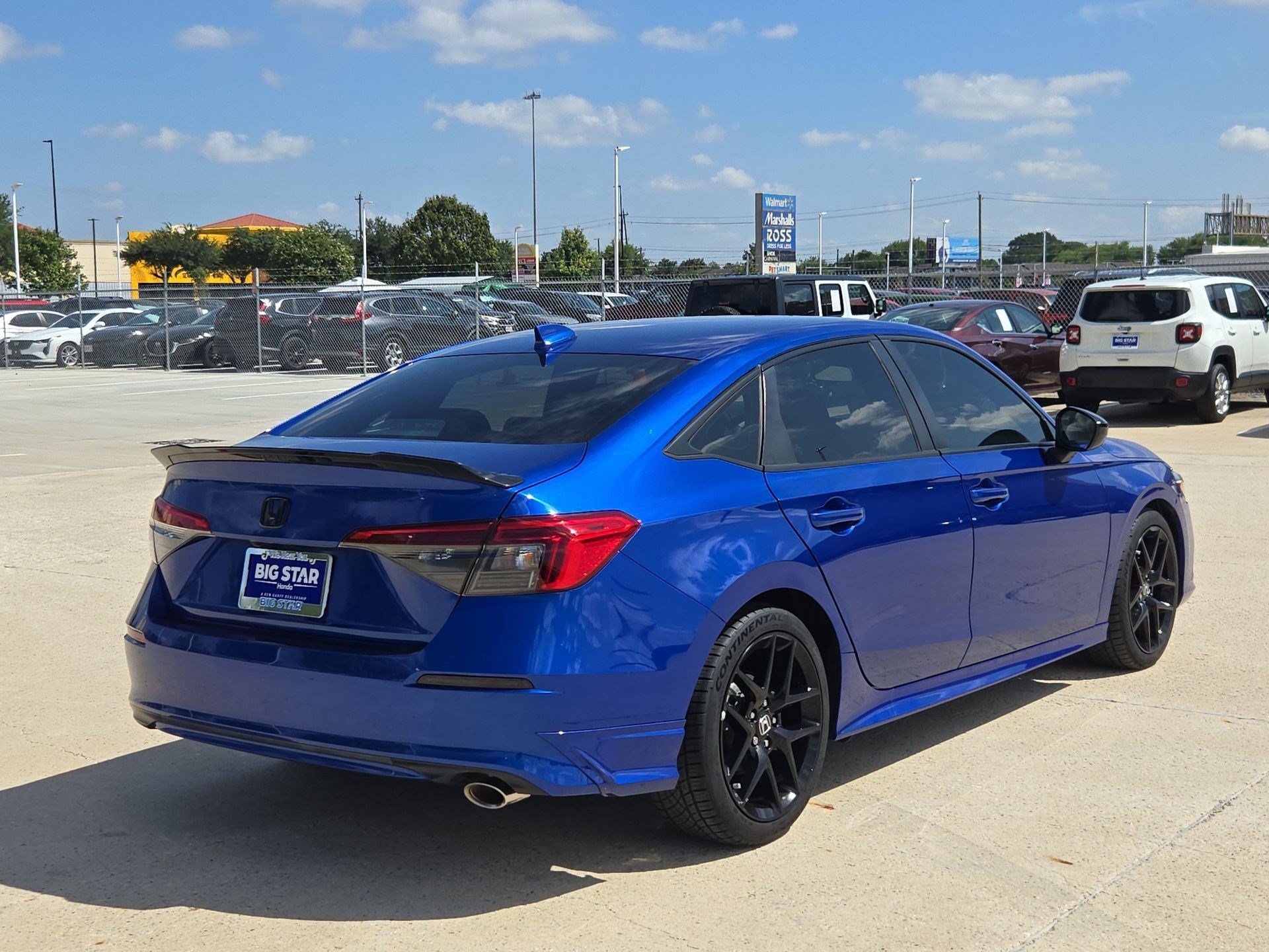 Certified Used 2023 Blue Honda Sport image 3