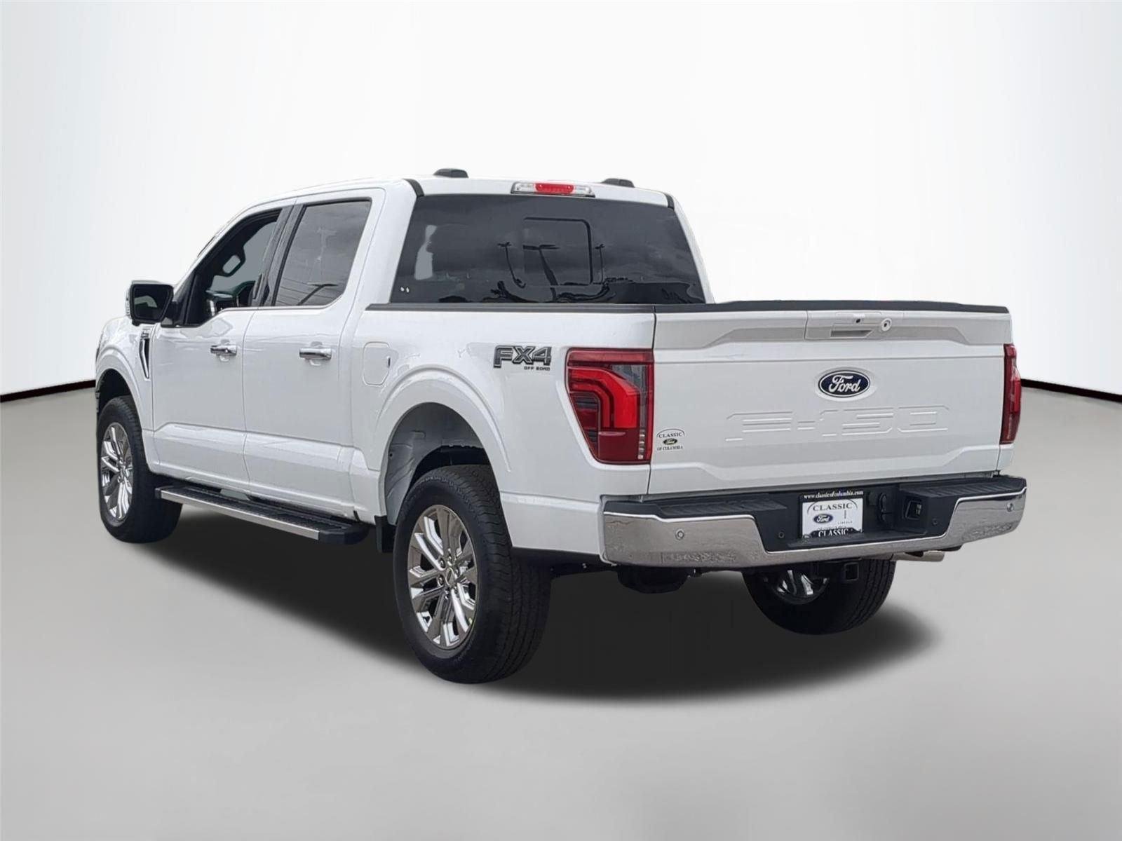 New 2026 Star White Metallic Tri-Coat Ford Lariat® image 3