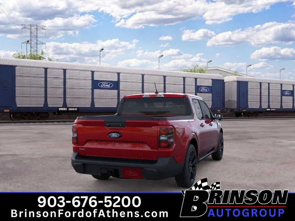 New 2026 Ruby Red Metallic Tinted Clearcoat Ford LARIAT image 8