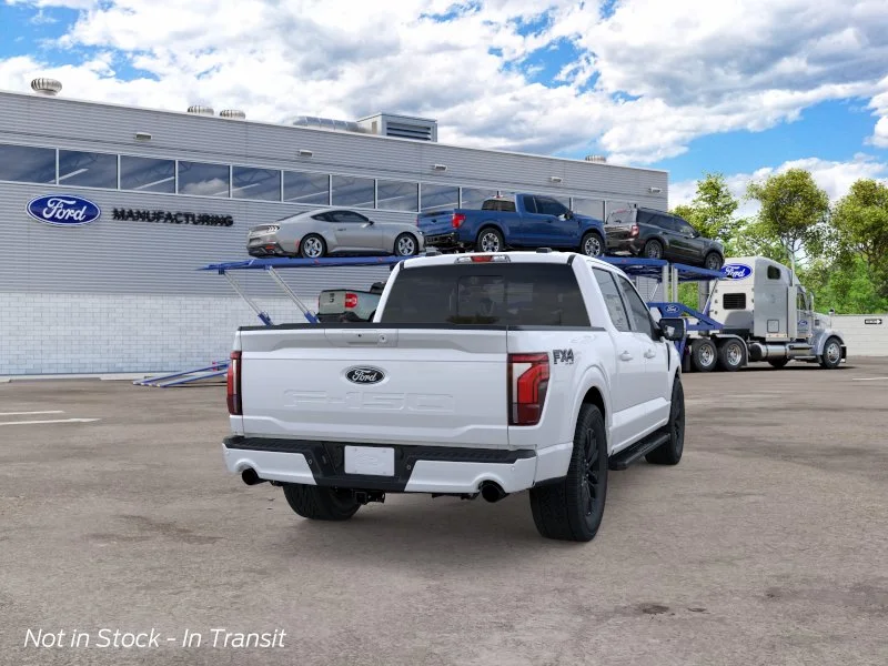 New 2026 Star White Metallic Tri-Coat Ford Lariat® image 8