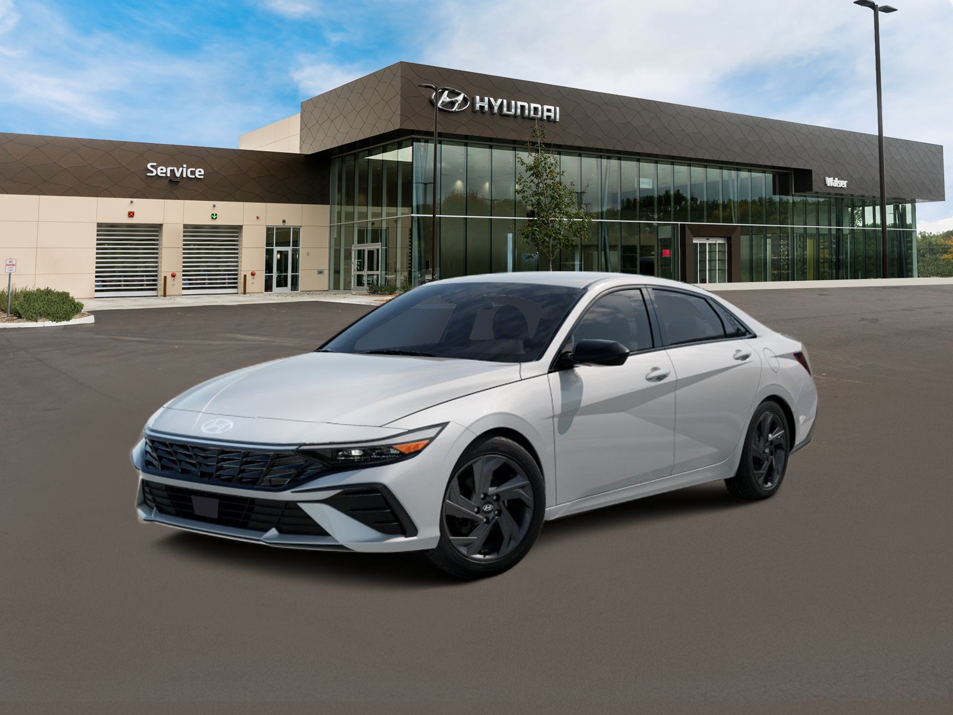 New 2026 Serenity White Hyundai SEL Sport Plus Sedan FWD image 9