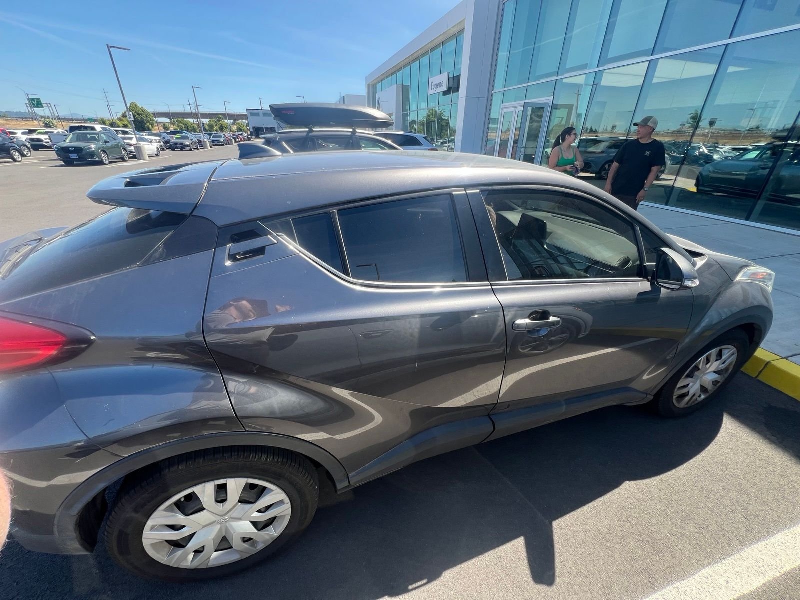 Used 2019 Gray Toyota LE image 7