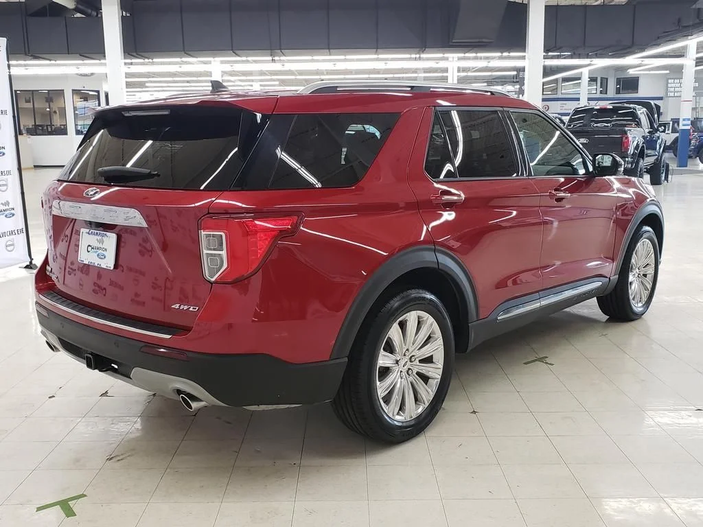 Certified Used 2023 Red Metallic Ford Limited image 8