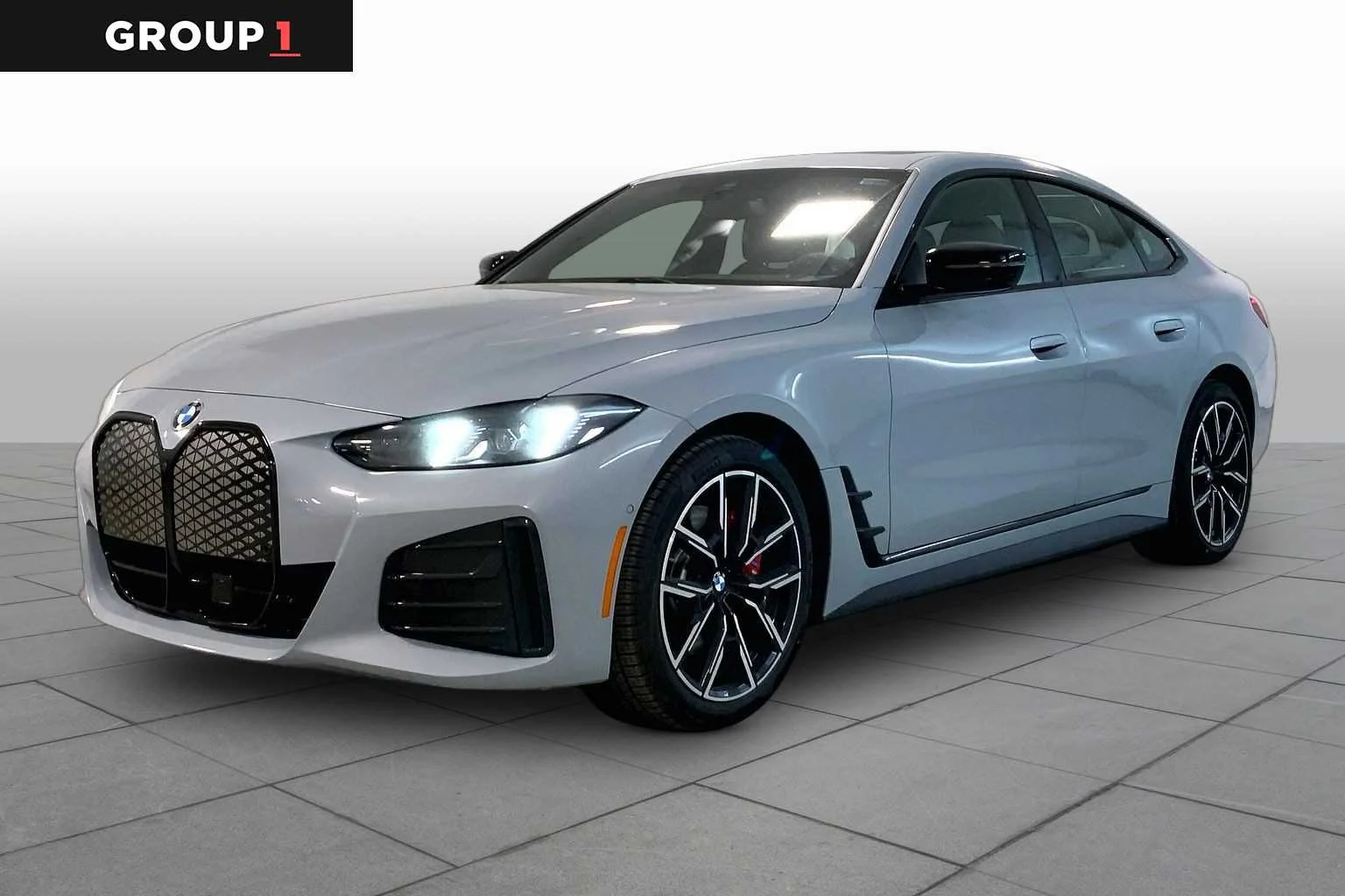 Gray (Brooklyn Grey Metallic) 2026 BMW i4 xDrive40 Gran Coupe AWD Sedan All-Wheel Drive